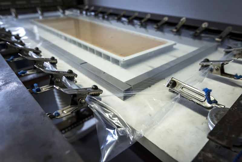QUAD Elektrostaten Bespannmaschine